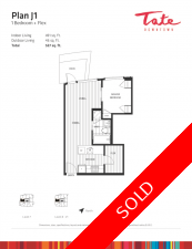 Downtown VW Condo for sale:  1 bedroom 491 sq.ft. (Listed 2017-02-03)